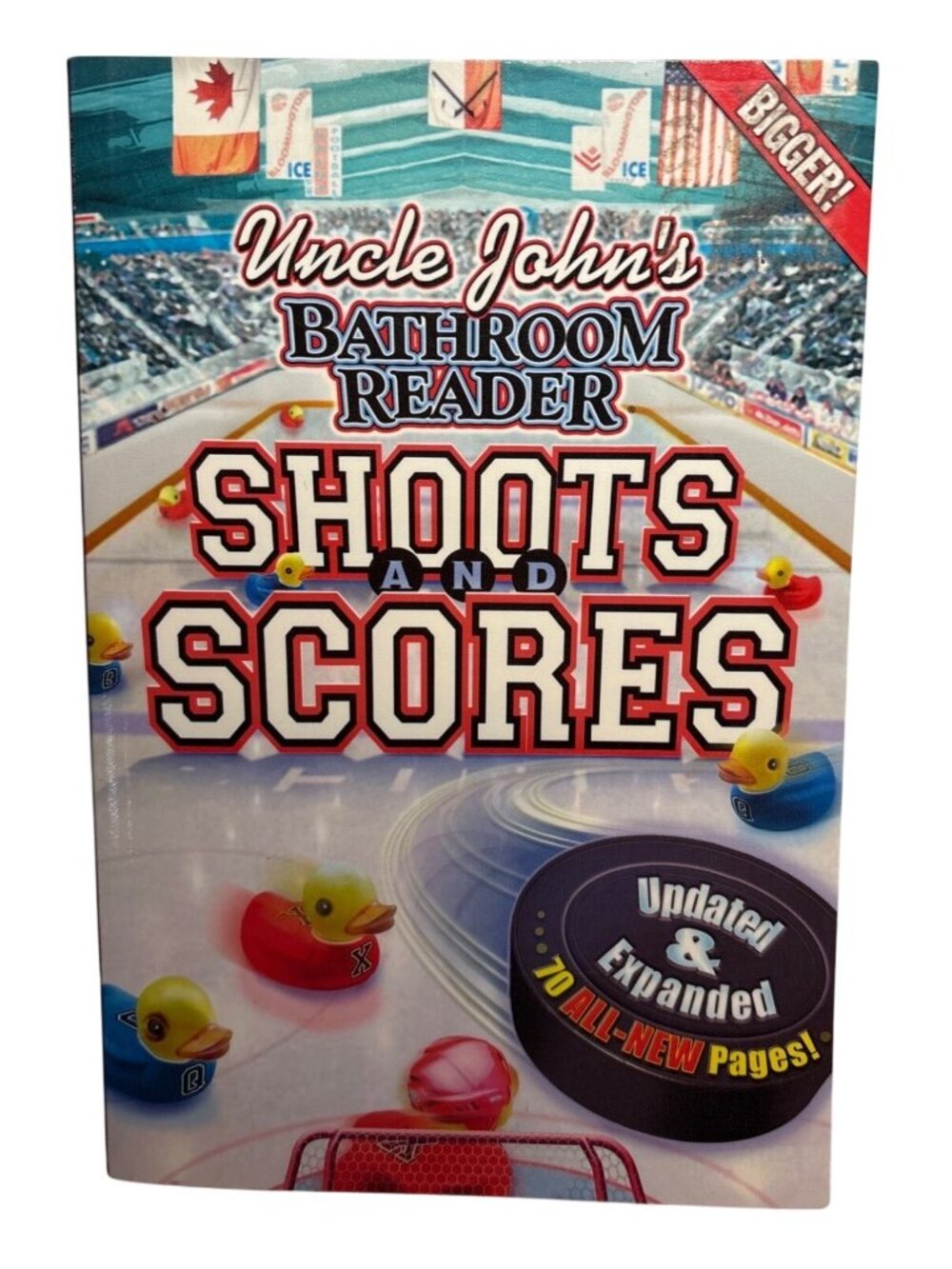 Uncle Johns Bathroom Reader Hockey Shoots And Scores Paperback Book Humor Trivia